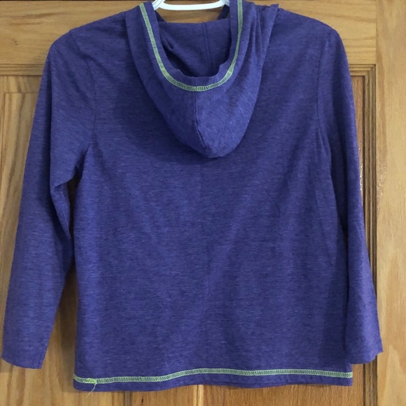 Red Rocks Colorado Purple Hooded Long Sleeve Girls 10-12 - Picture 2 of 5